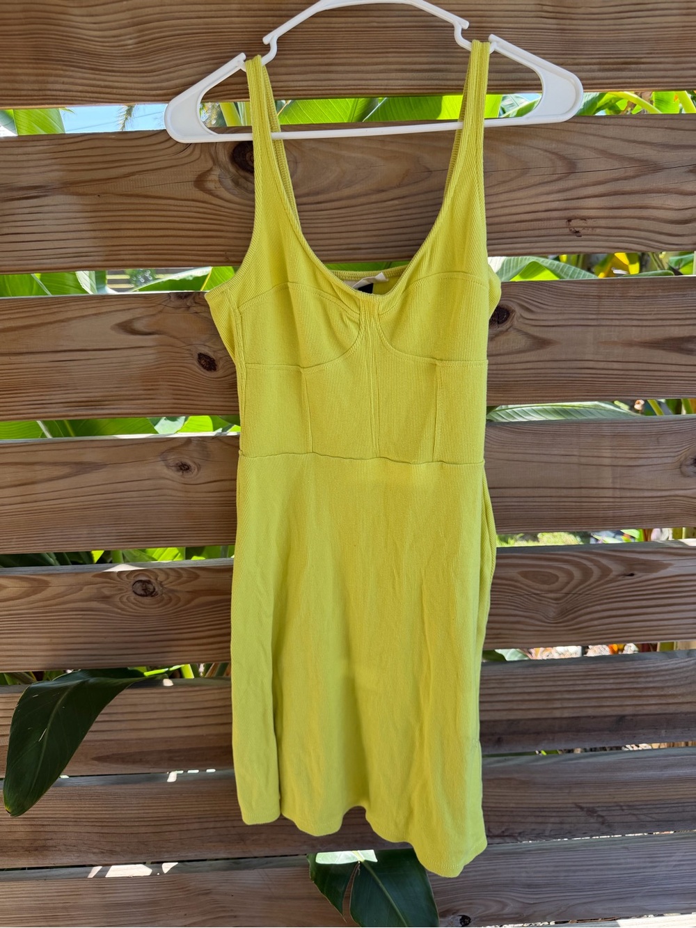 Universal Thread Yellow Tank Mini Dress